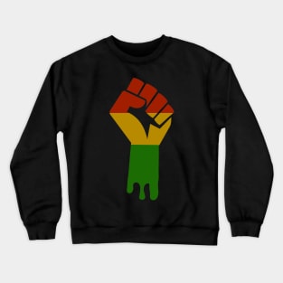 Black Power Fist Crewneck Sweatshirt